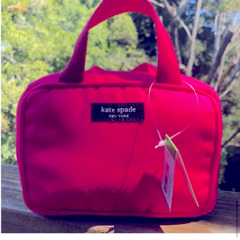 Kate Spade Barbie Pink Dog Bag with Structured Design Chew Toy